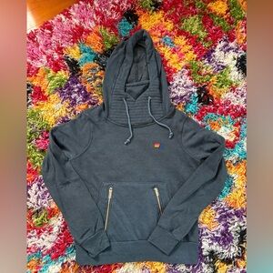 Aviator Nation Charcoal Hoodie Sweater